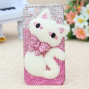 Weedoo  3D Crystal Crystal Bling Hello Kitty Case for iPhone 6 Luxury Christmas Present