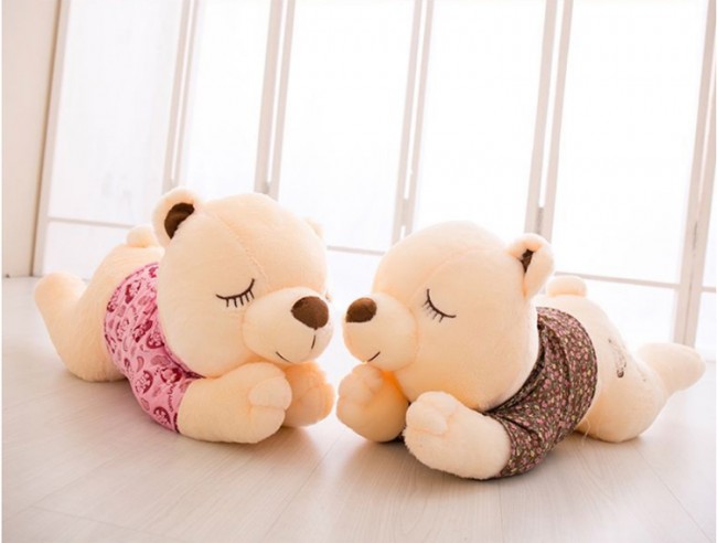 sleeping bear plush