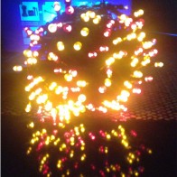 Weedoo XMAS SALE: 200 LED Multi-Action Christmas Solar Tree Lights