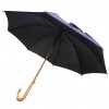 Weedoo 42" (107CM) Classic Black Wooden Handle Umbrella 